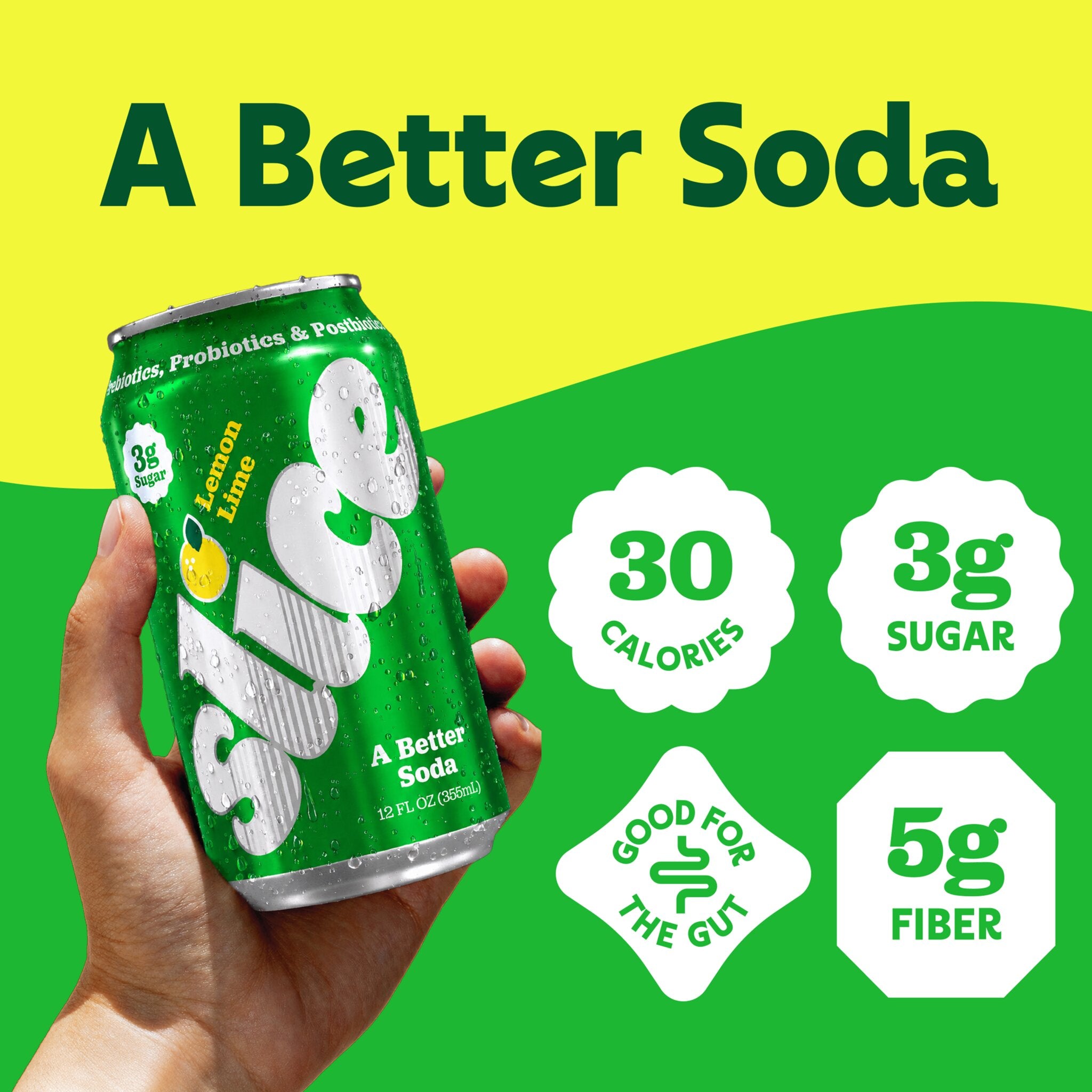 Slice Lemon Lime soda - Attributes