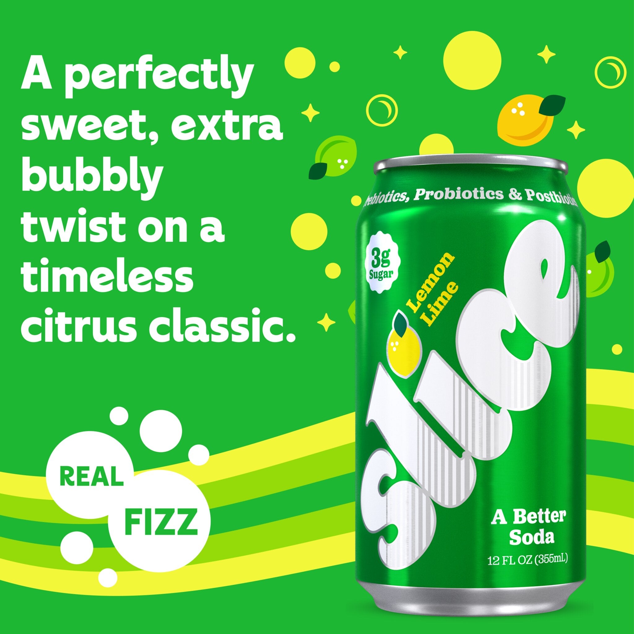 Slice Lemon Lime soda - Flavor