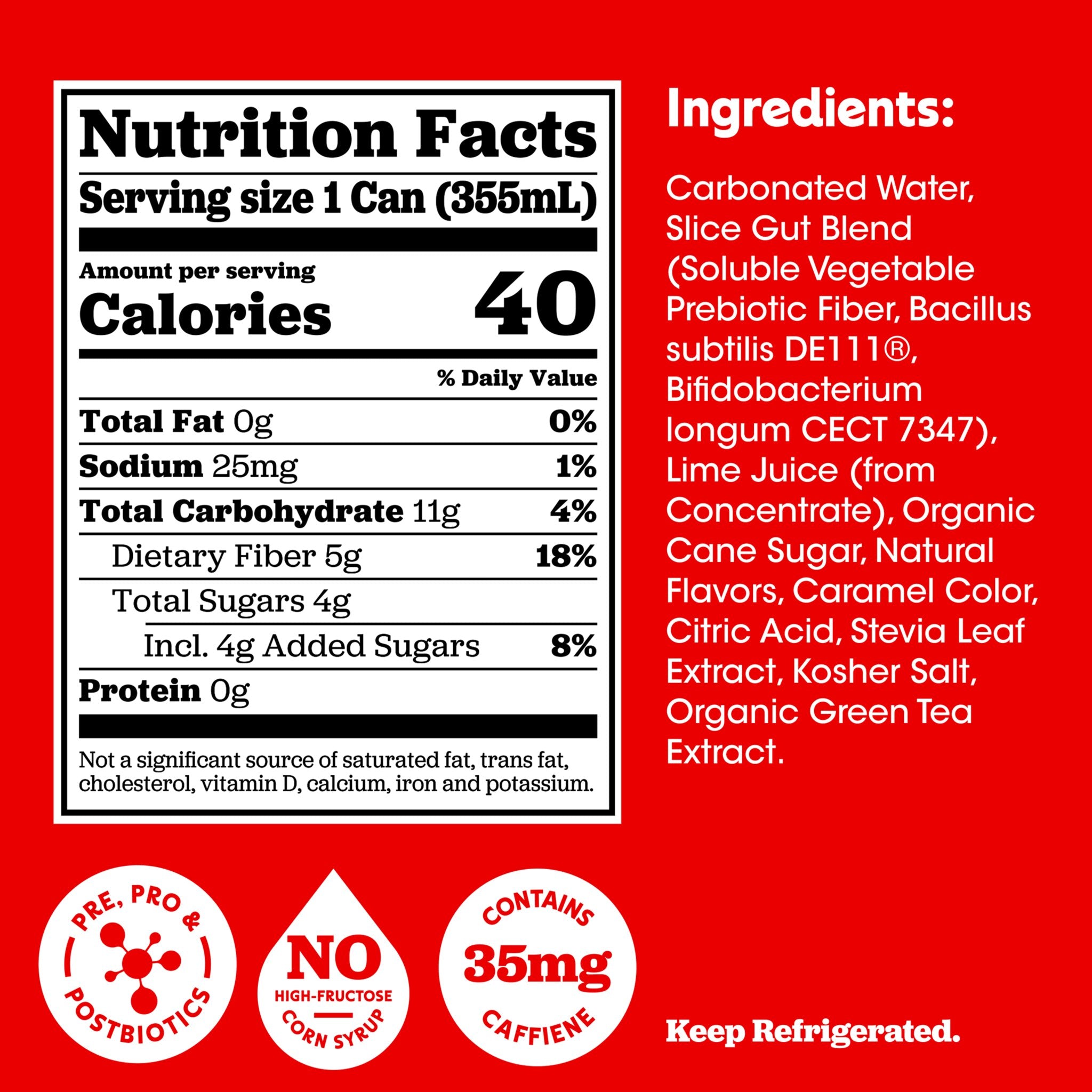 Slice Classic Cola soda - Certs NFP