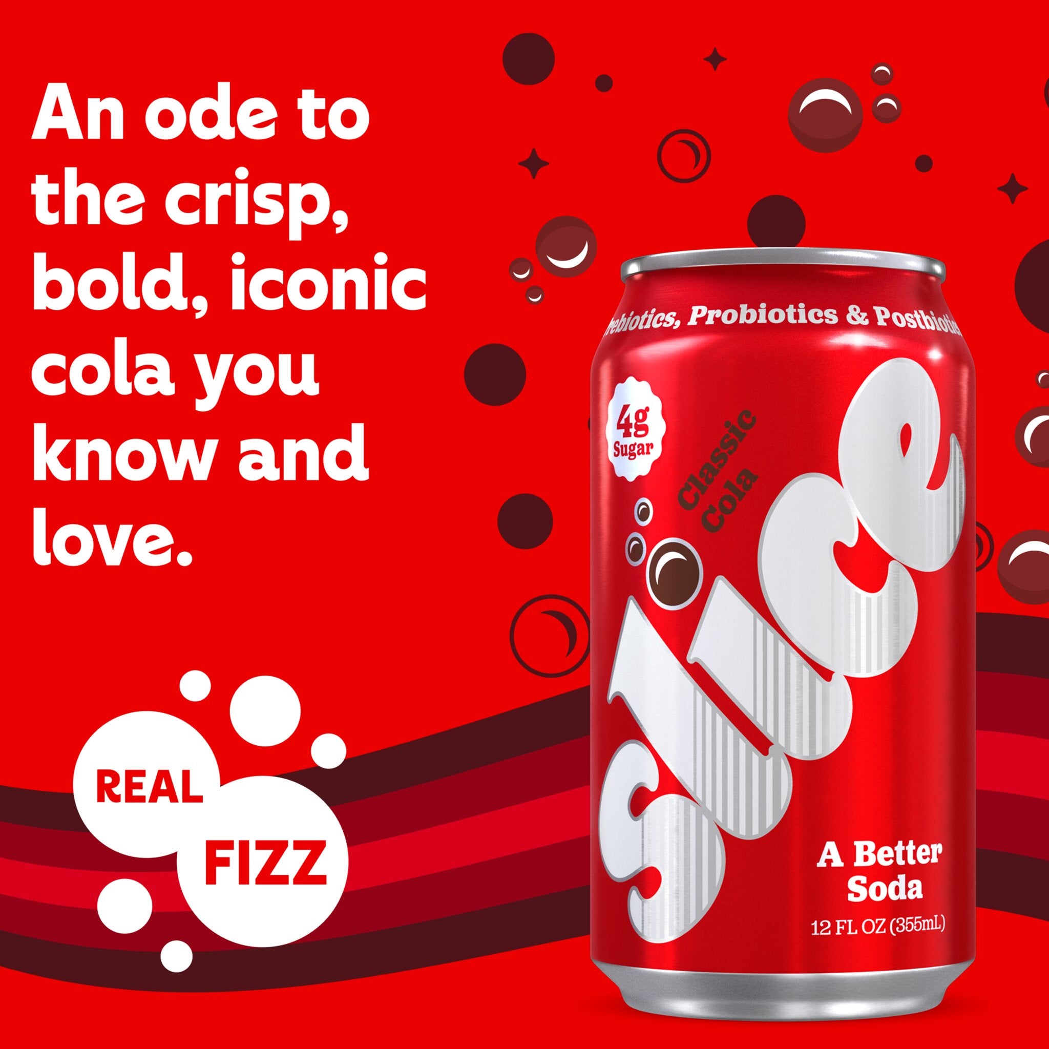 Slice Classic Cola soda - Flavor
