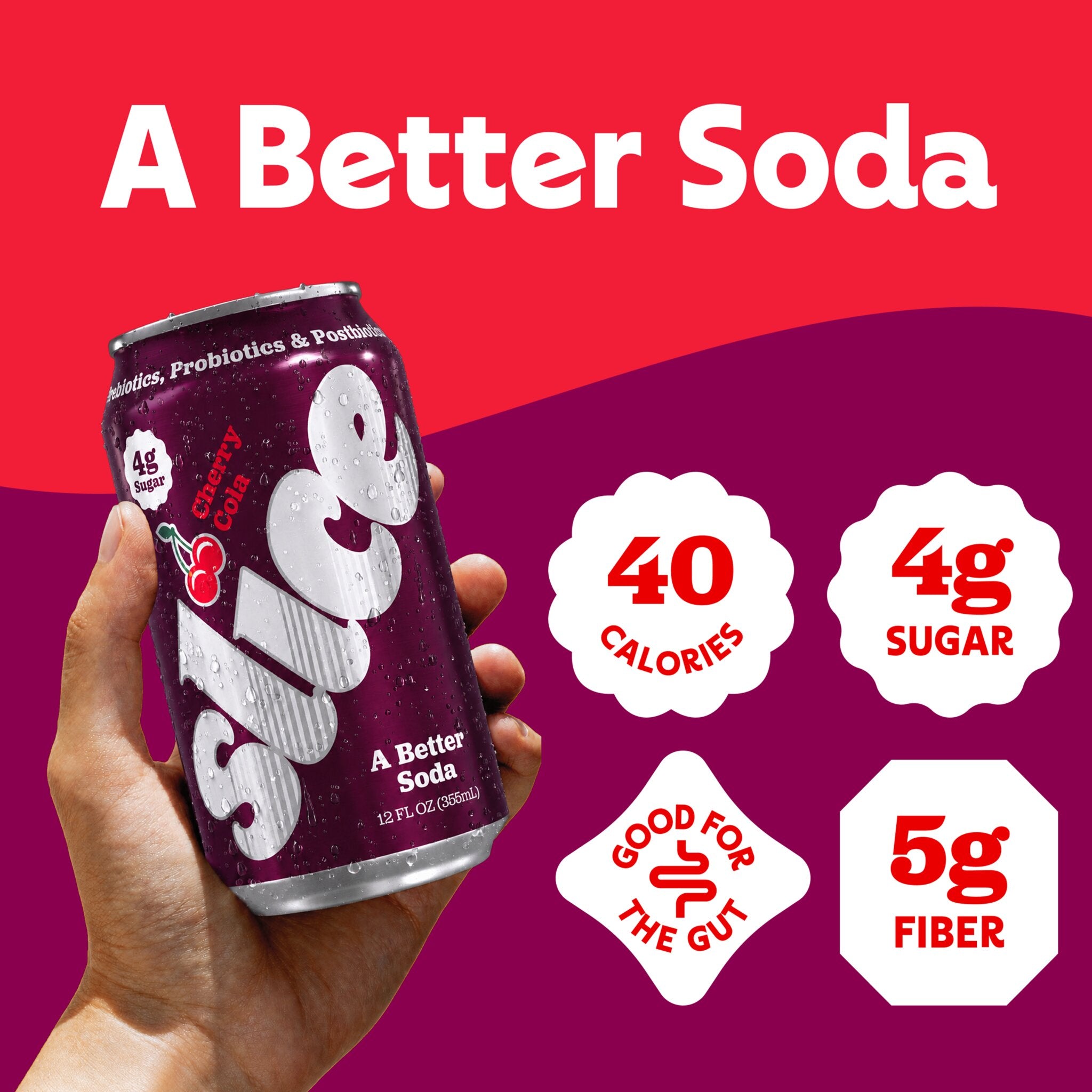 Slice Cherry Cola soda - Attributes