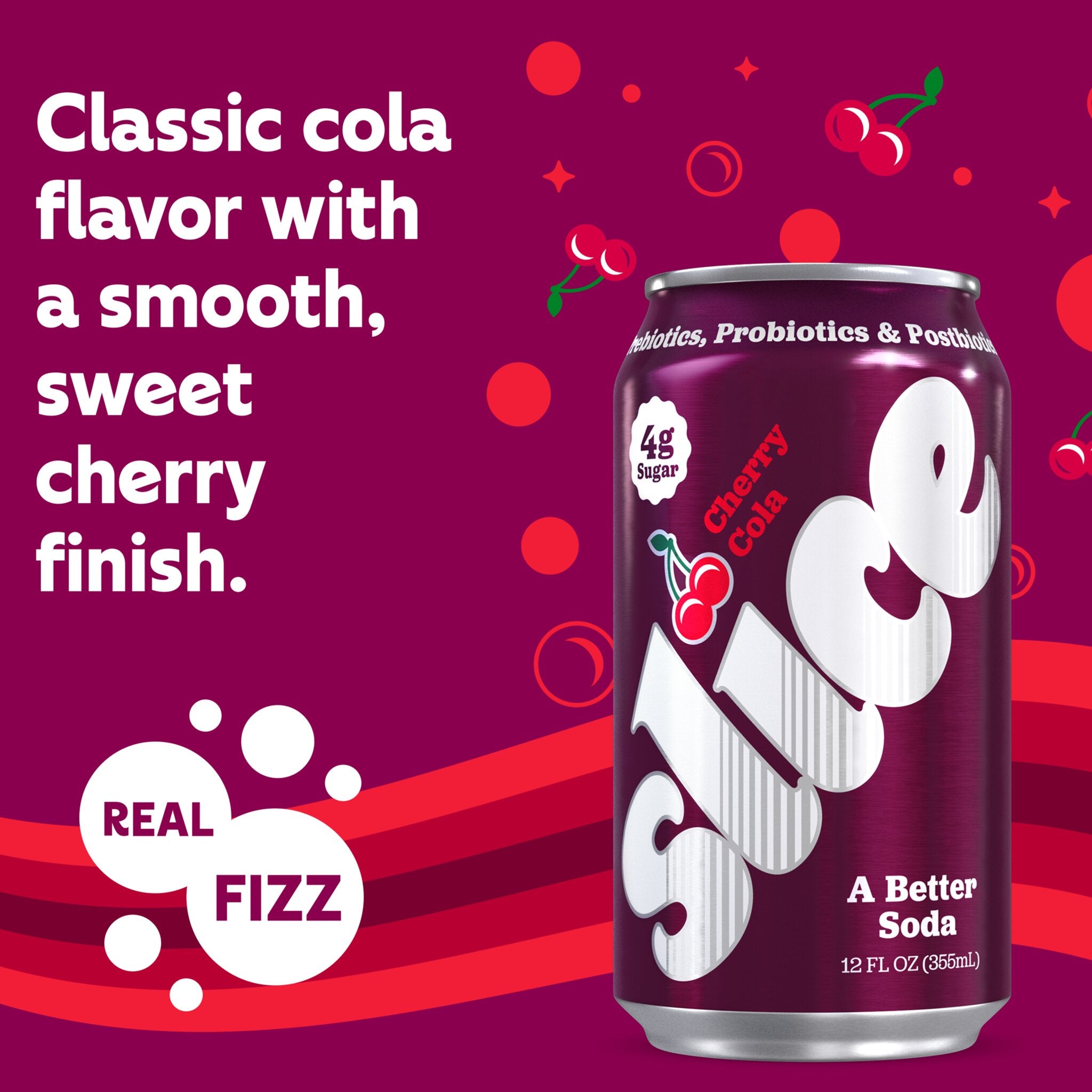 Slice Cherry Cola soda - Flavor