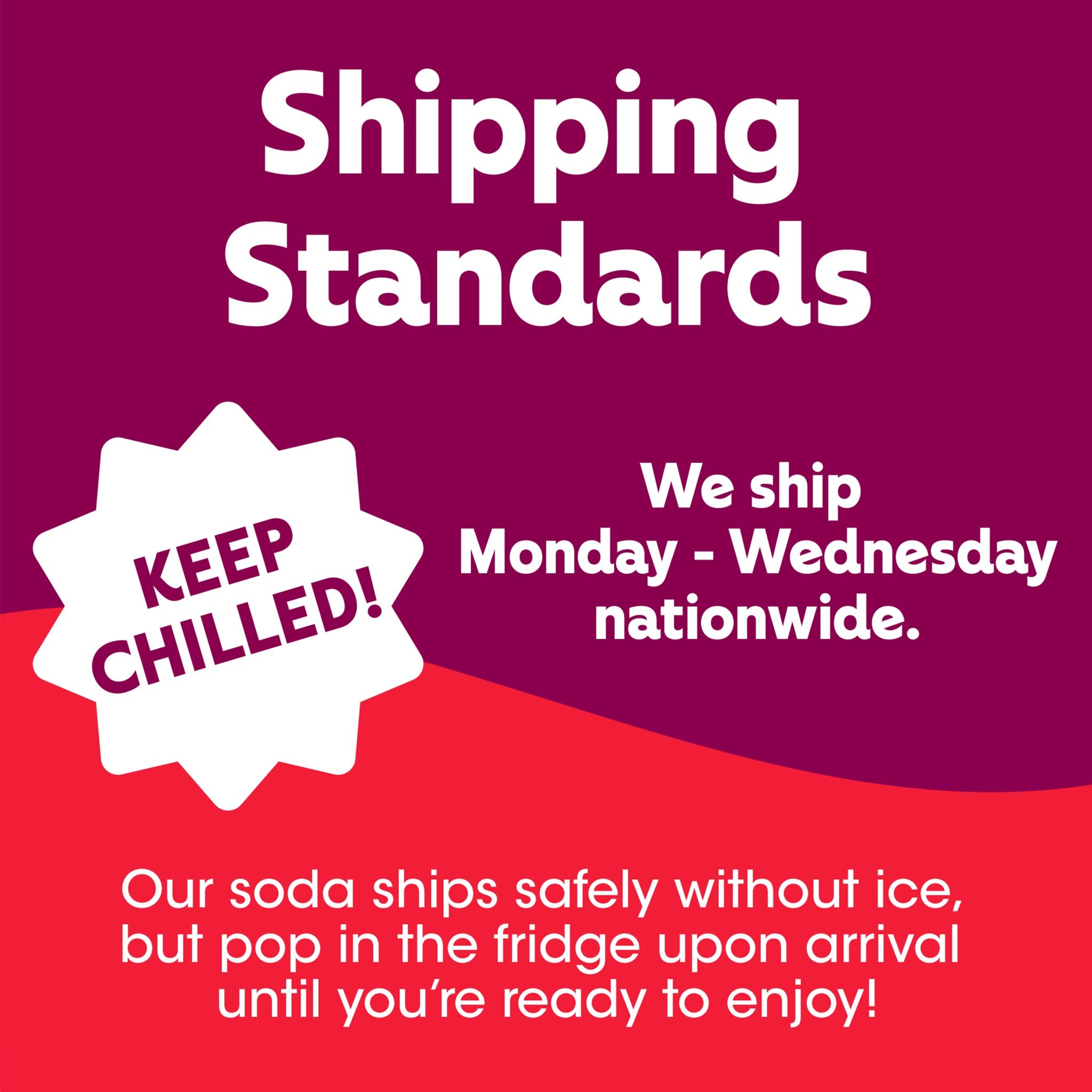 Slice Cherry Cola soda - Shipping