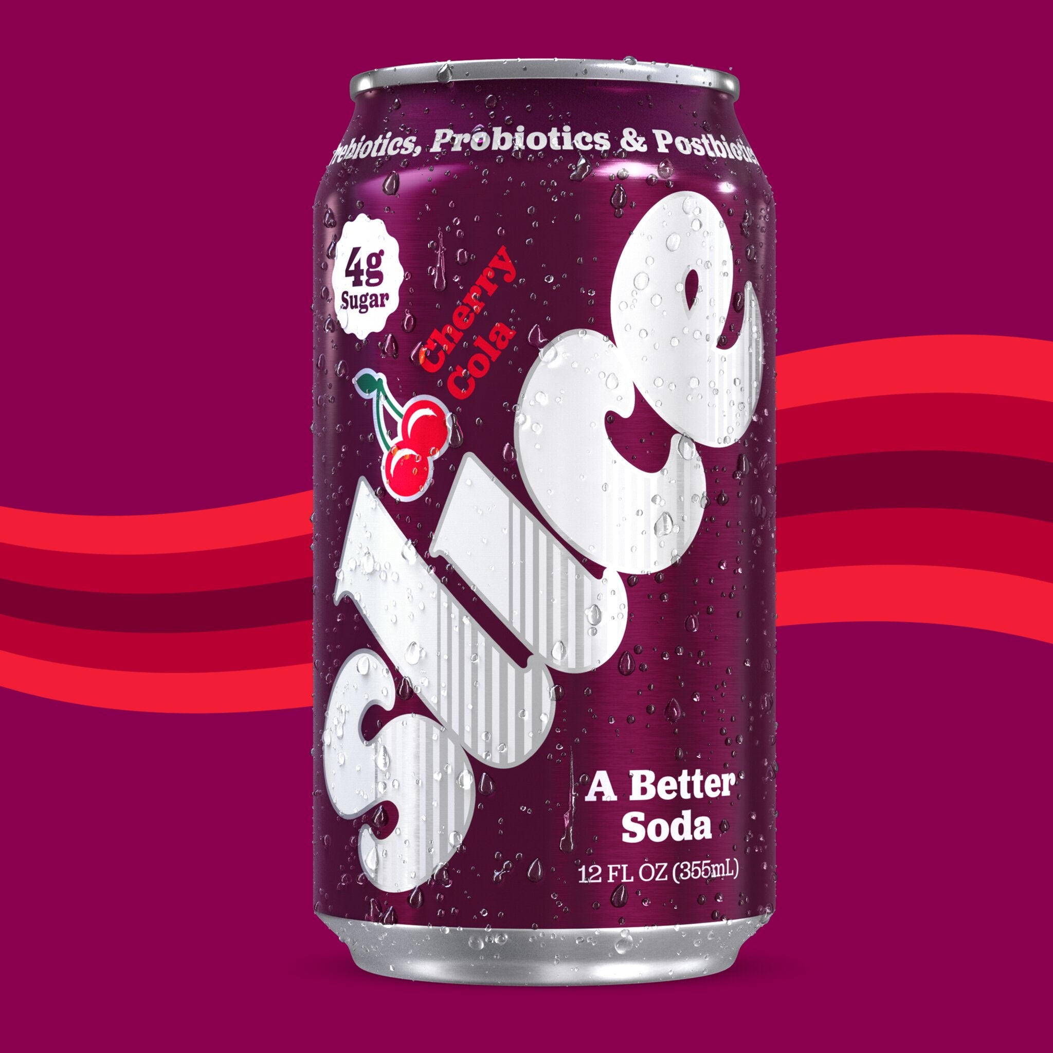 Slice Cherry Cola soda - Website Hero