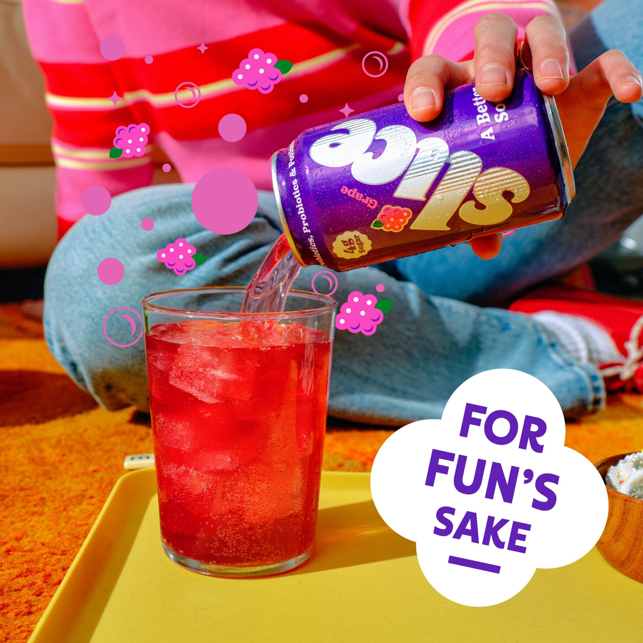 Slice Grape Soda (12 pk) soda - Occasion