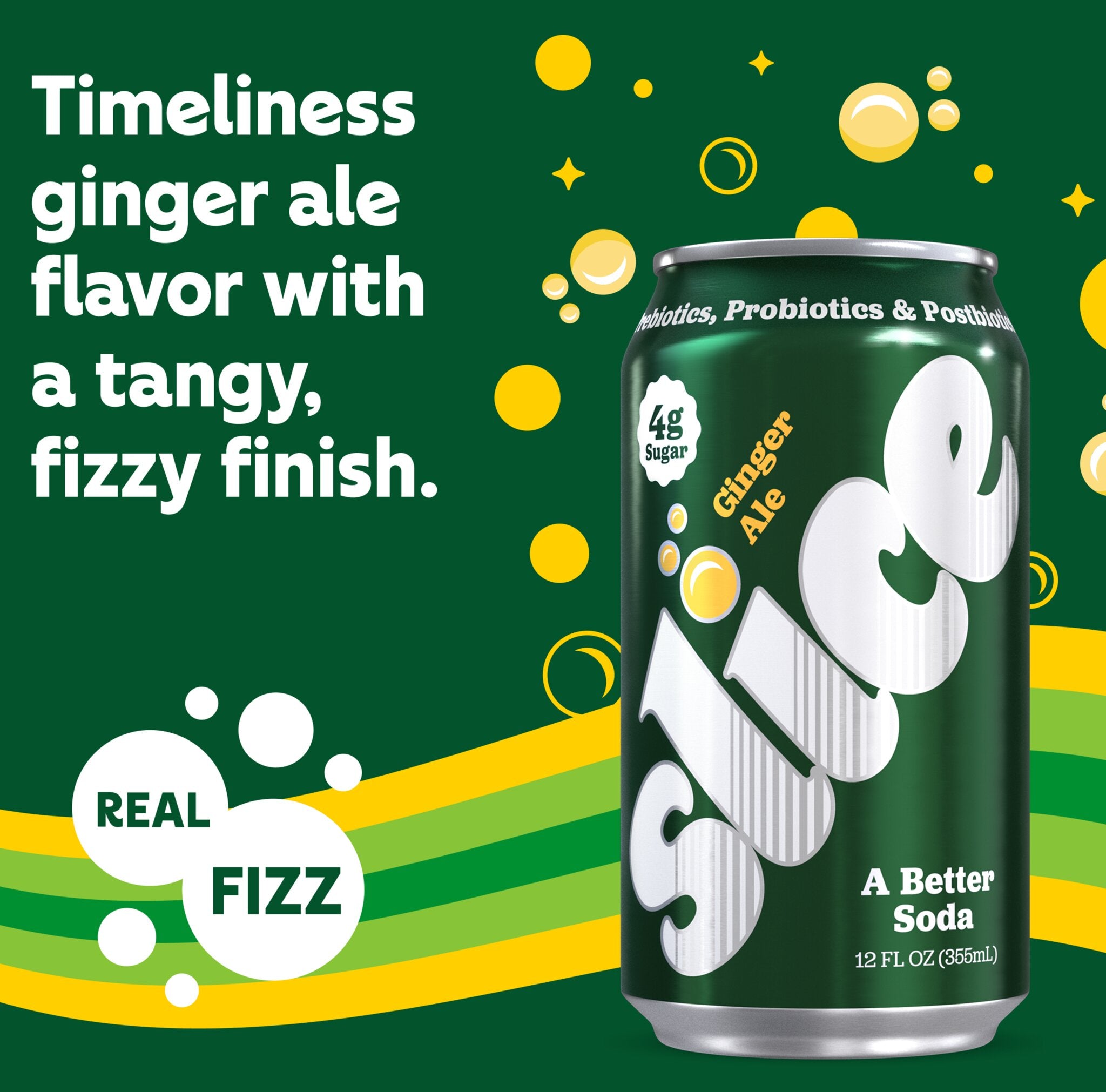Slice Ginger Ale soda - Flavor