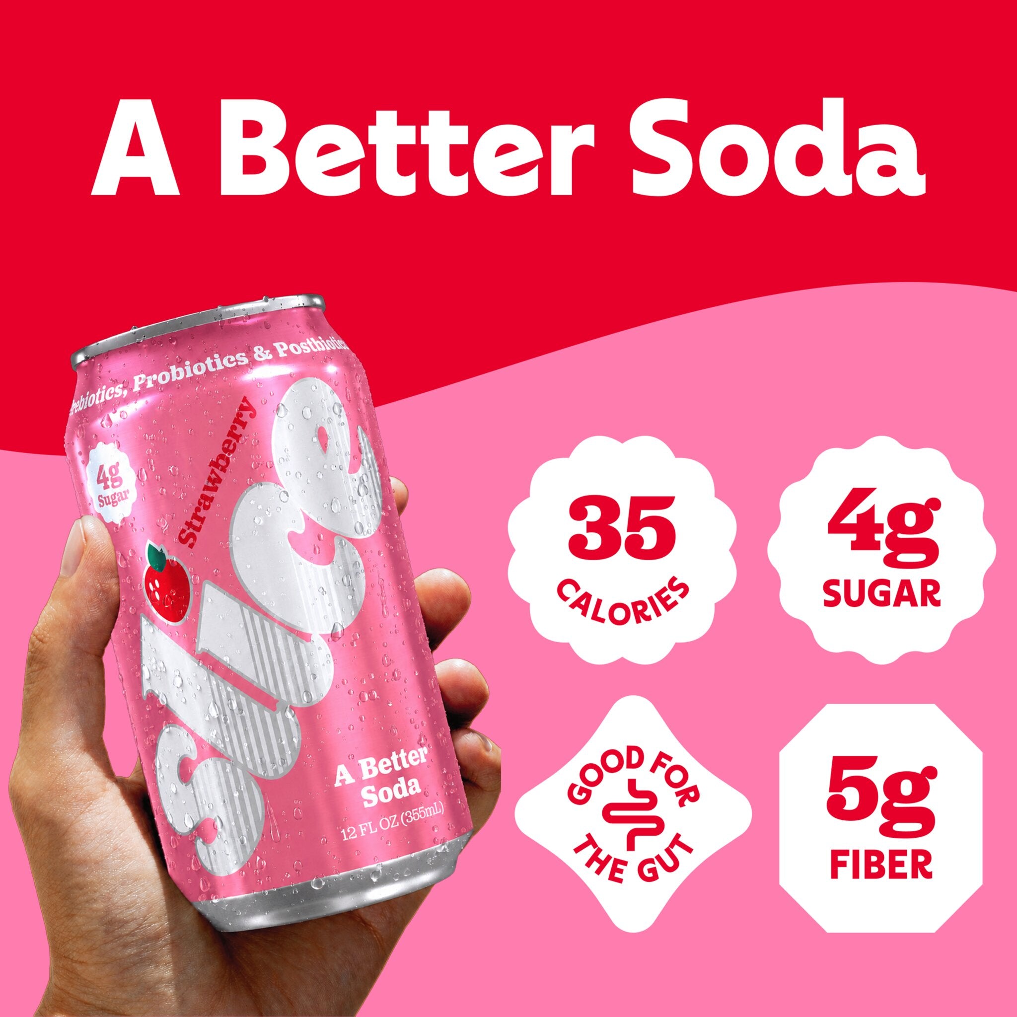 Slice Strawberry Soda soda - Attributes