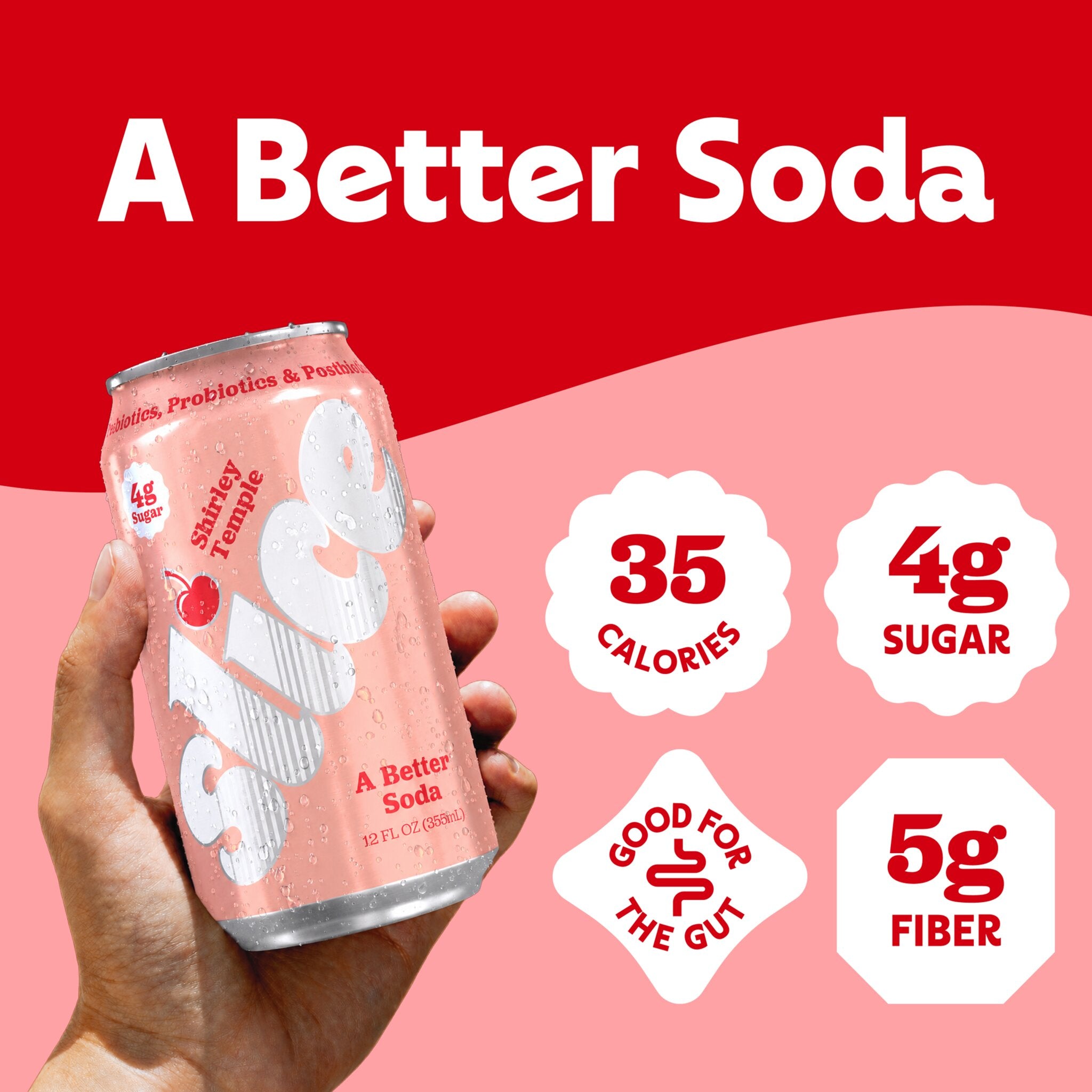 Slice Shirley Temple soda - Attributes