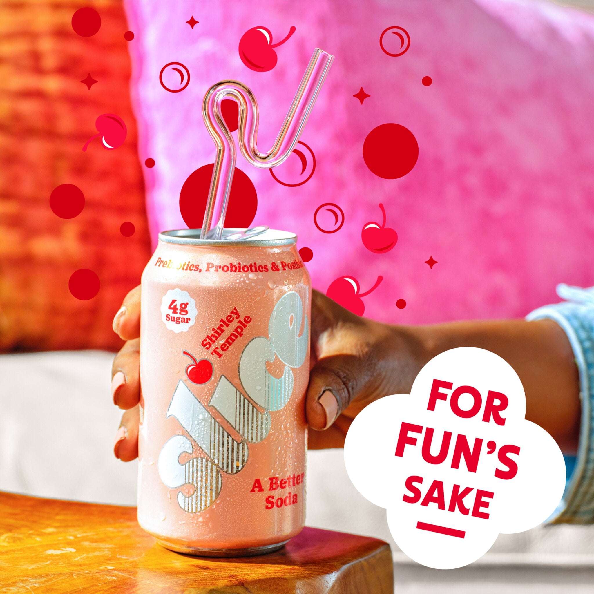 Slice Shirley Temple soda - Occasion