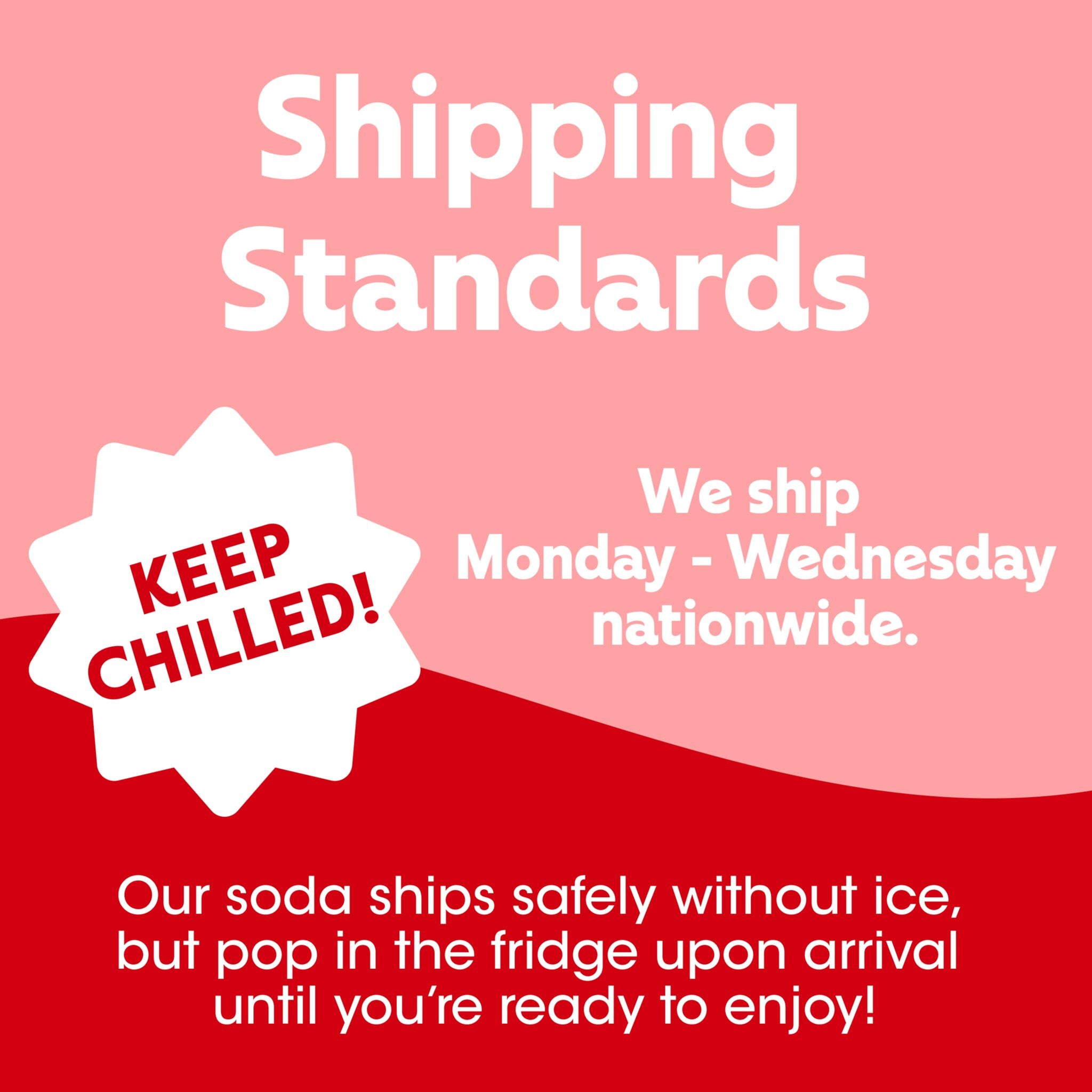 Slice Shirley Temple soda - Shipping
