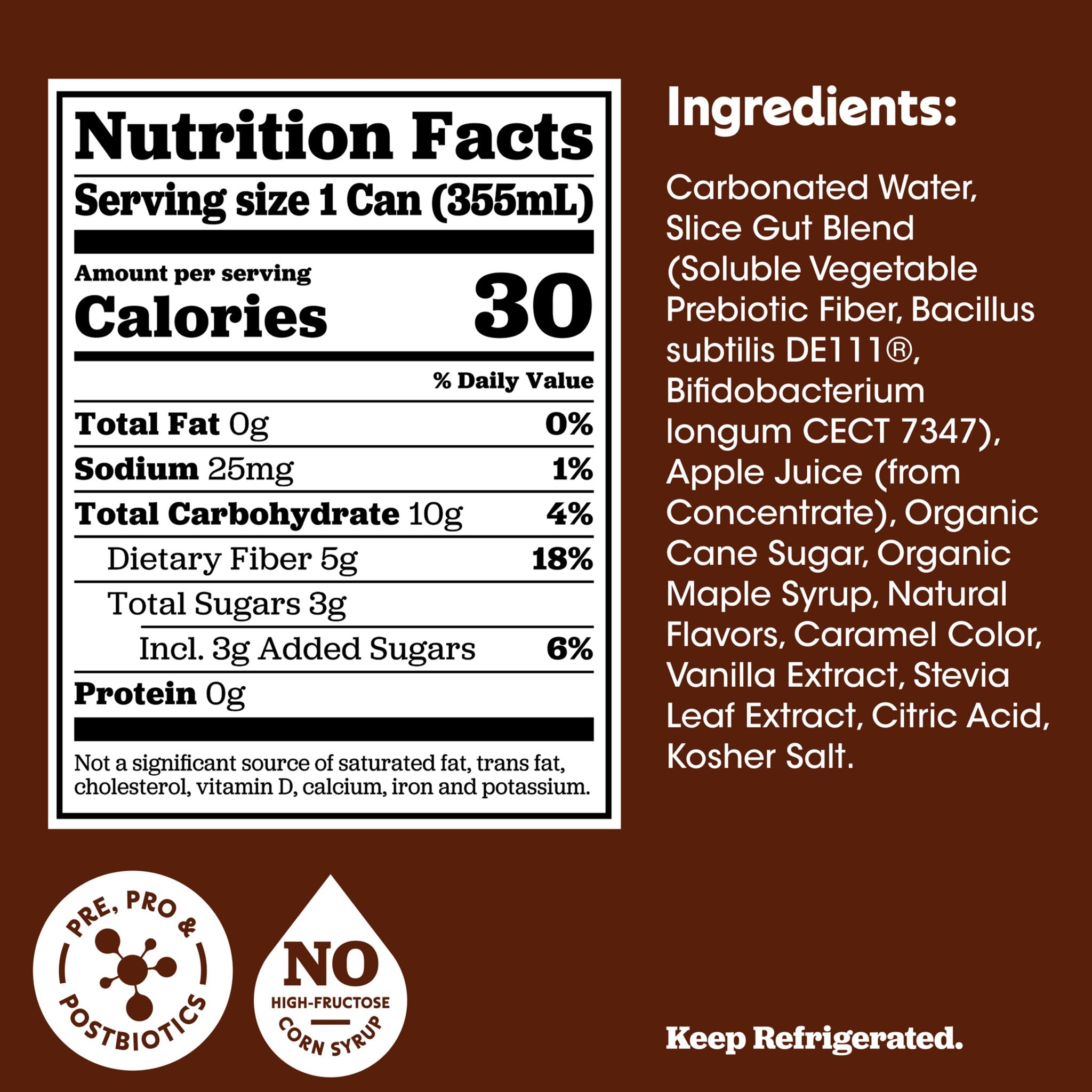 Slice Root Beer soda - Certs NFP