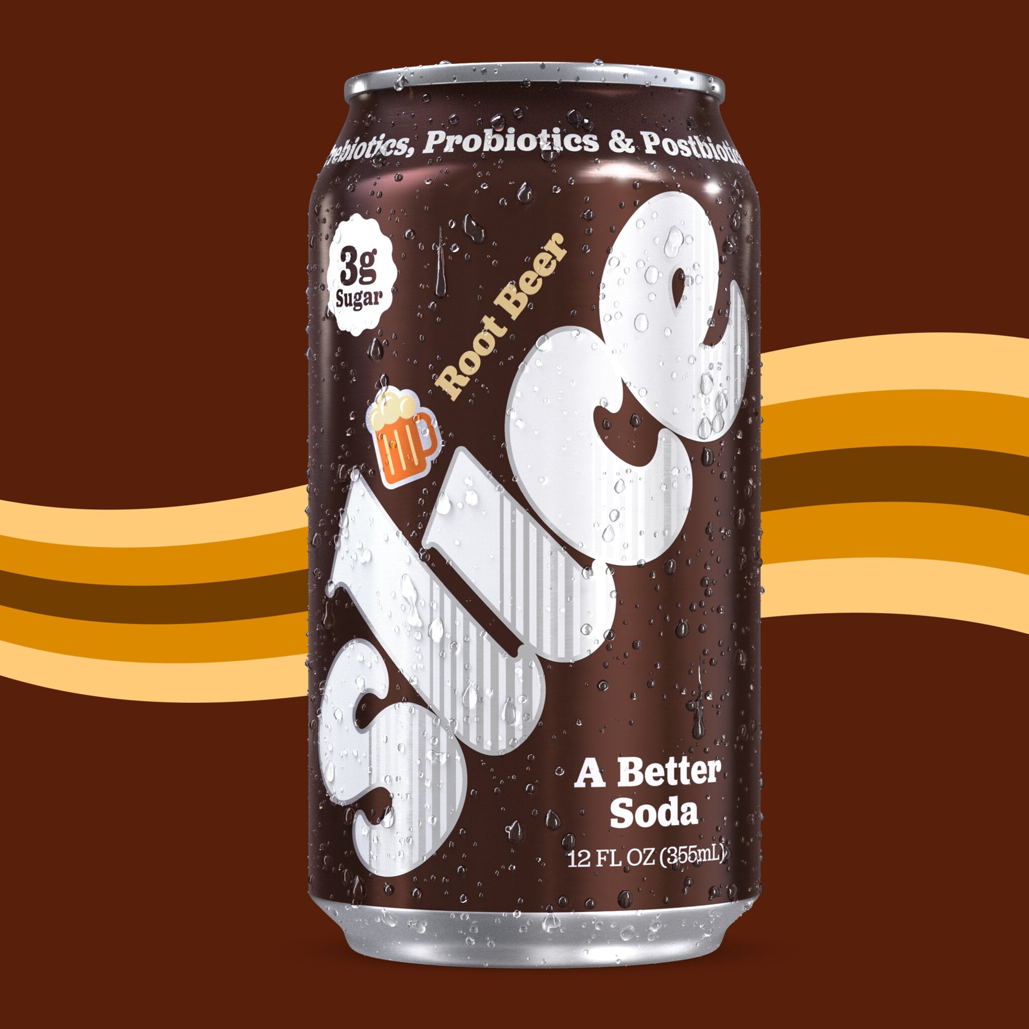 Slice Root Beer soda - Website Hero
