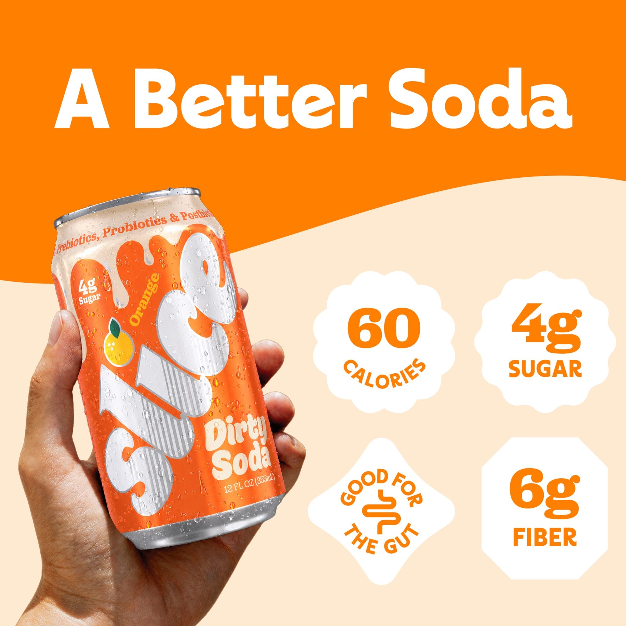 Slice Orange Dirty soda - Attributes