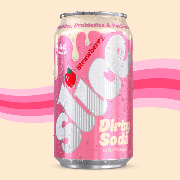 Photo of the Strawberry Dirty Soda (12pk) ensemble.