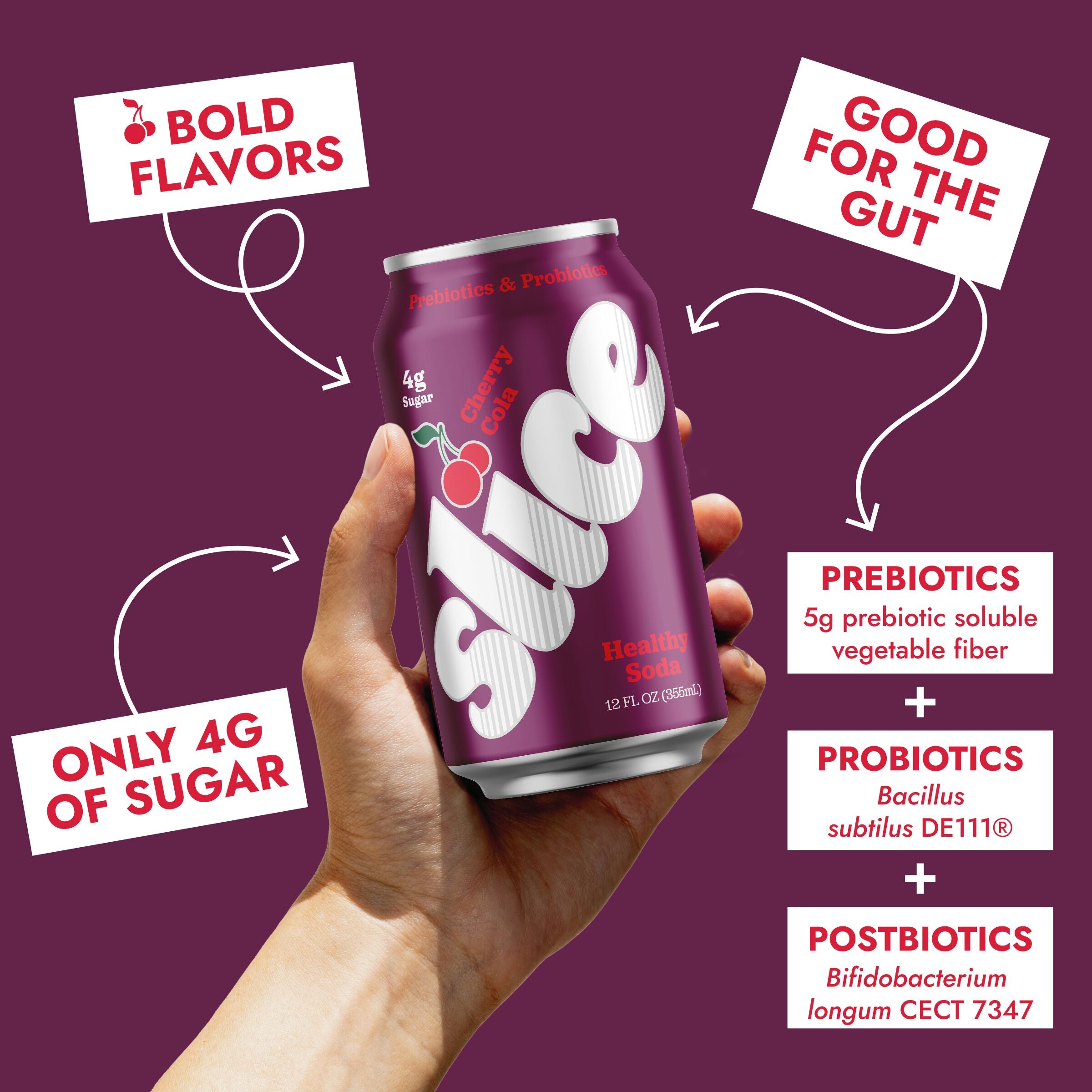 Cherry Cola Soda (12pk)