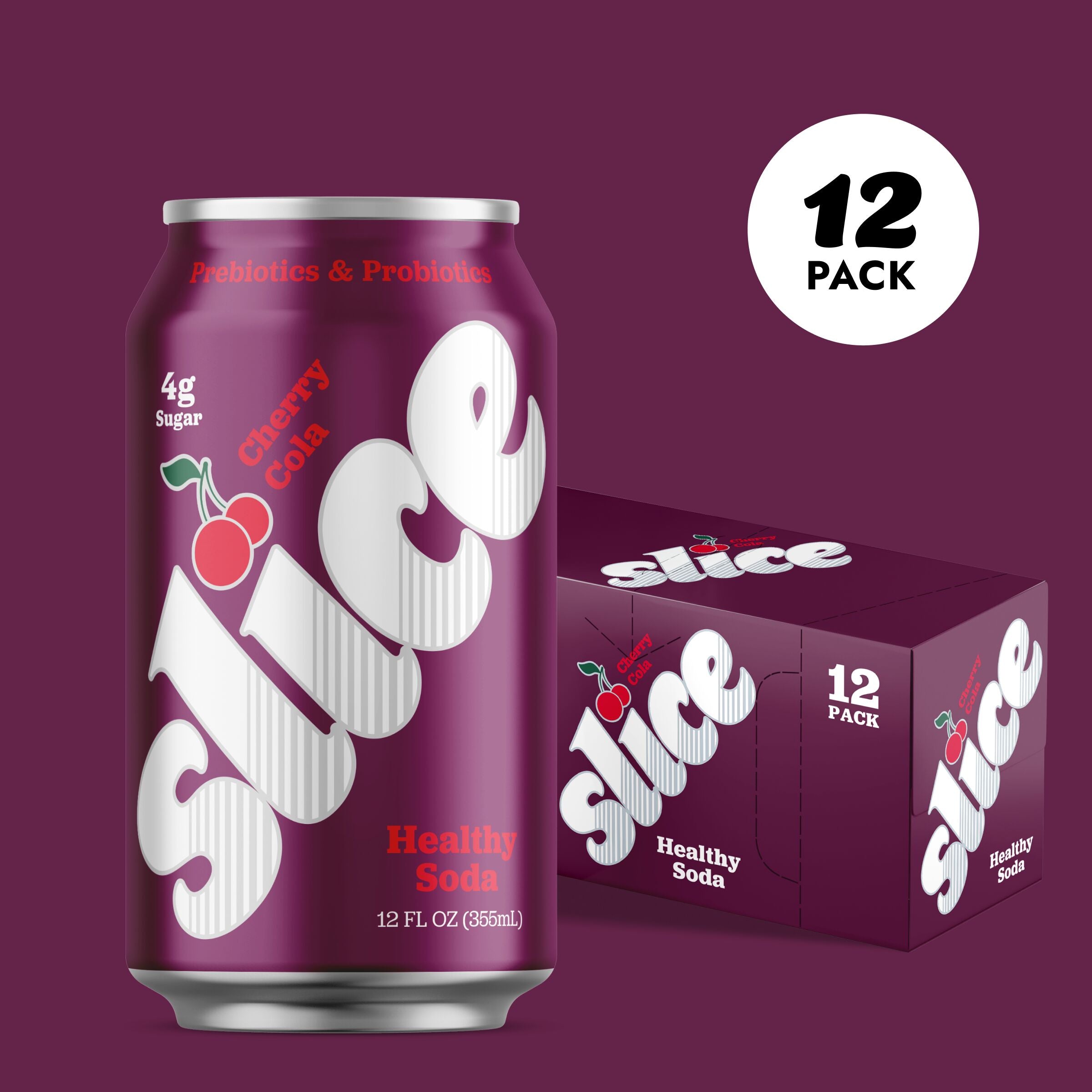 Cherry Cola Soda (12pk)