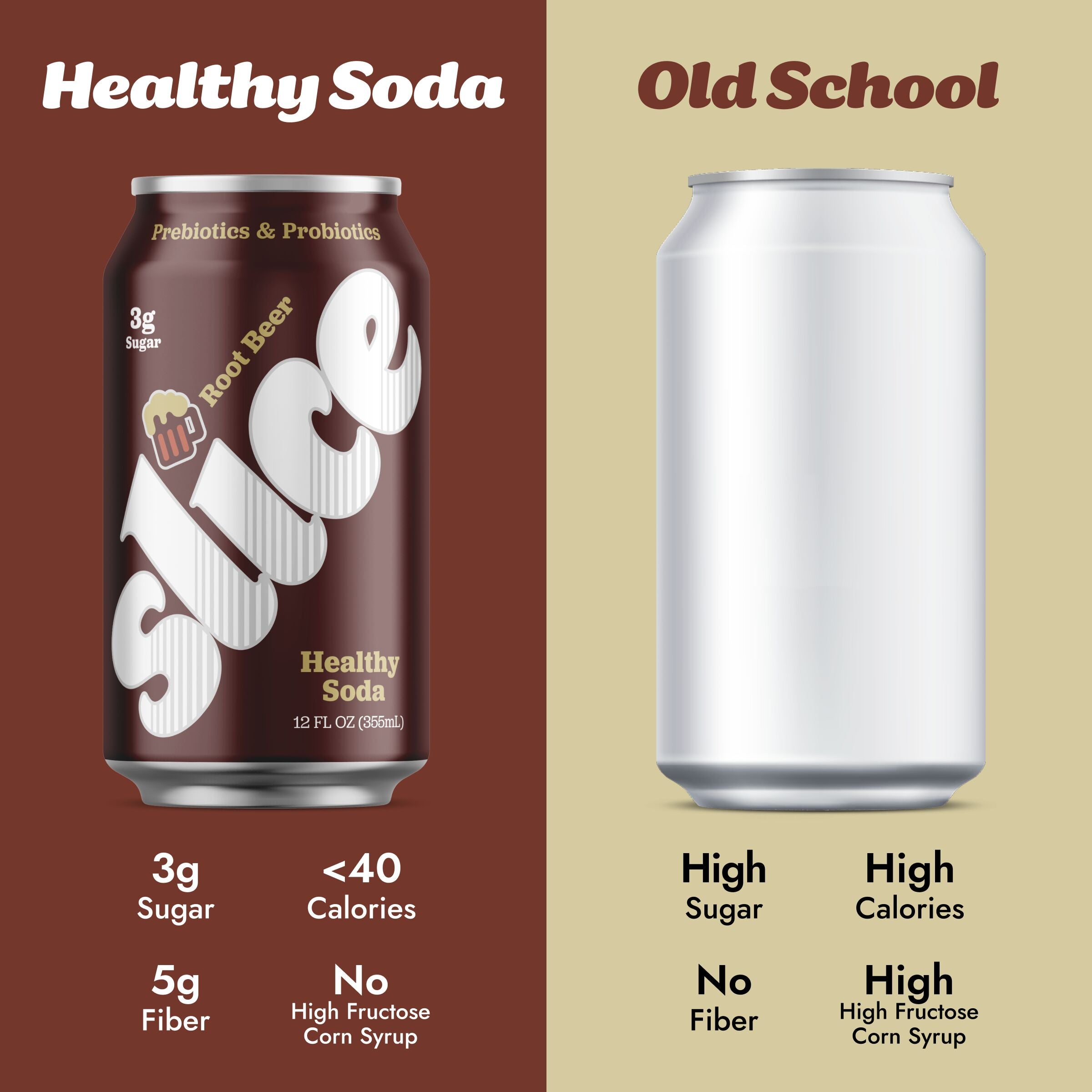 Cherry Cola & Root Beer Soda (24pk)