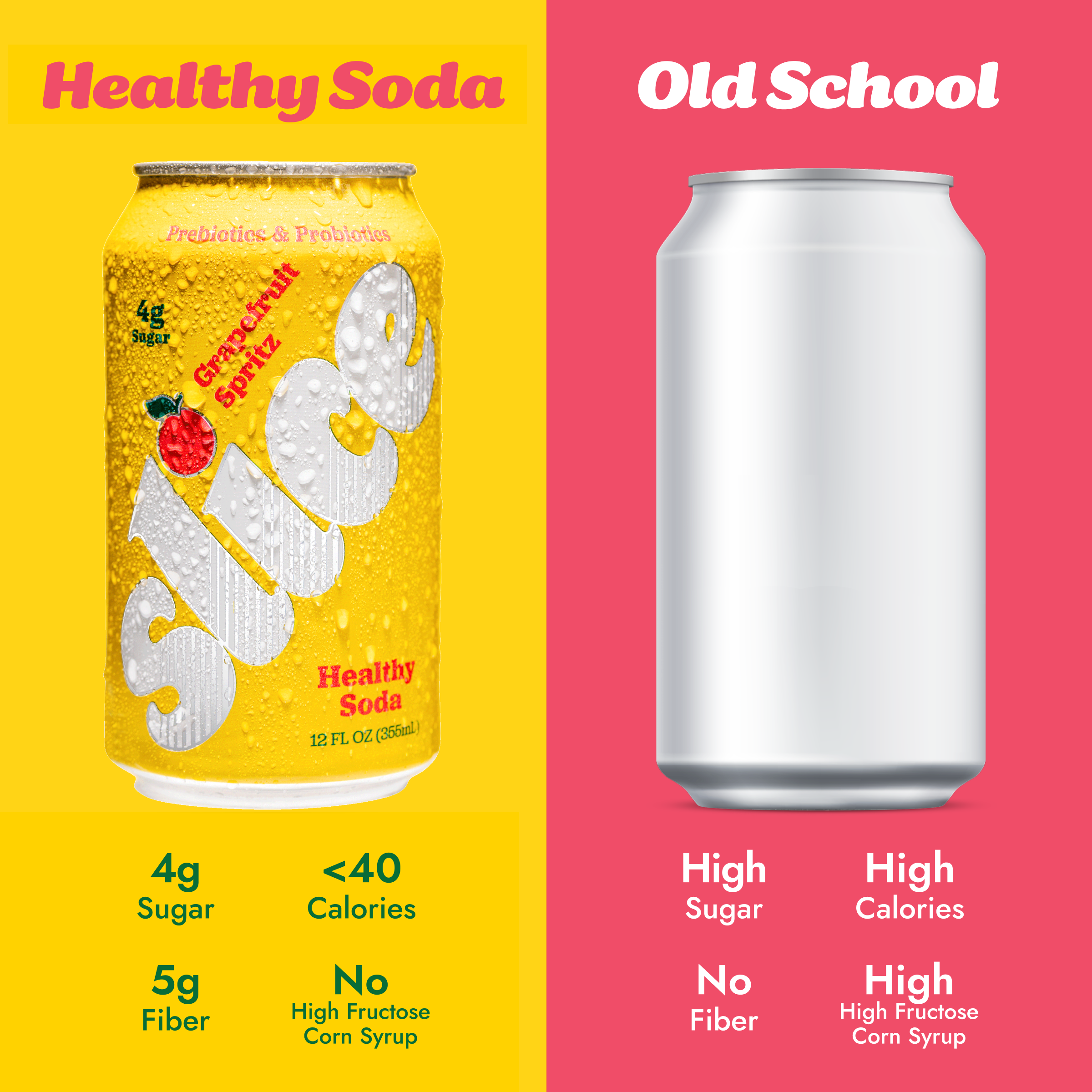 Grapefruit Spritz Soda (12pk)