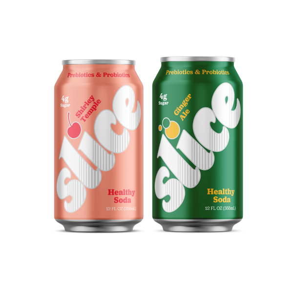Shirley Temple & Ginger Ale Healthy Soda (24pk) | Slice Soda