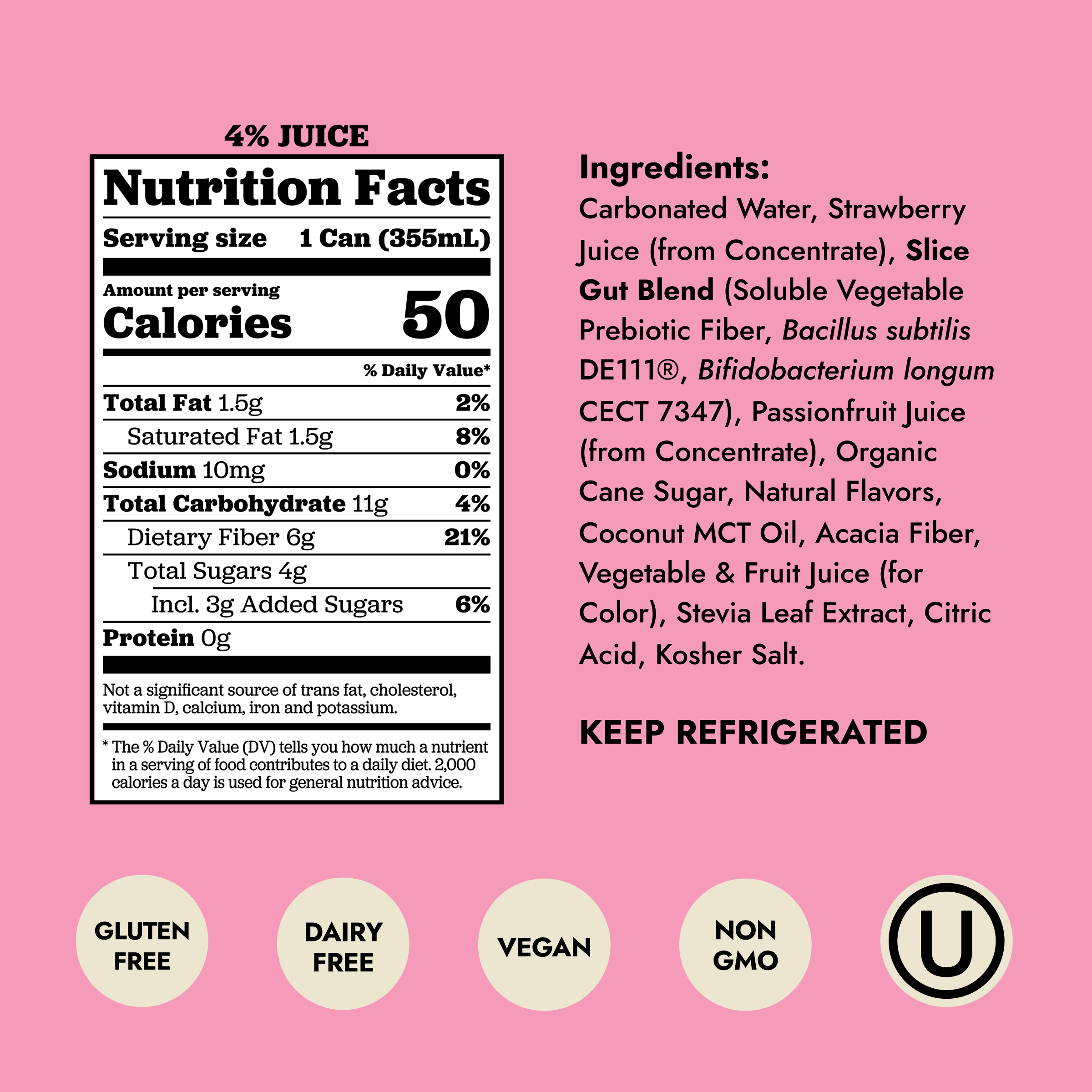 Strawberry Dirty Soda (12pk)