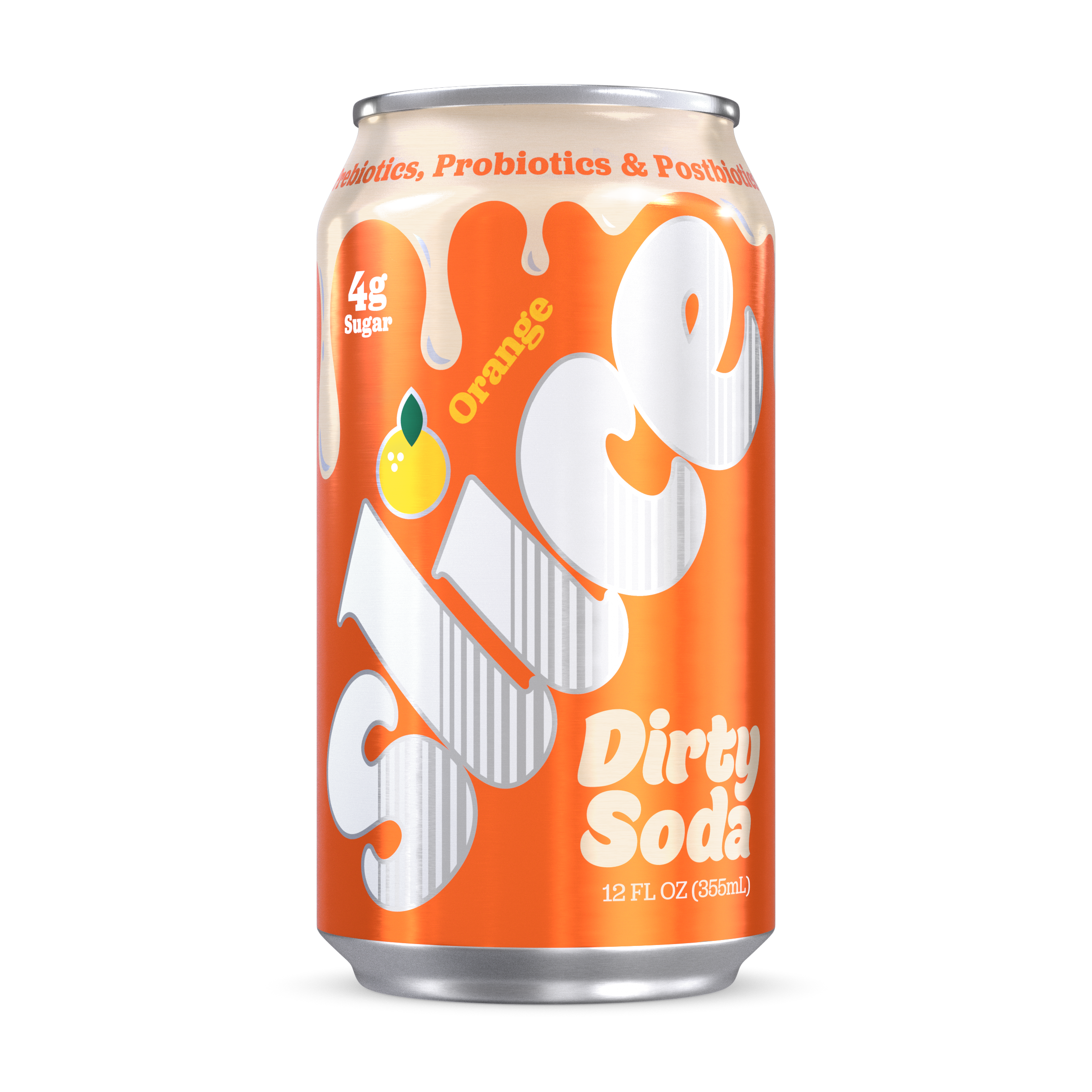 Orange Dirty Soda (12pk)